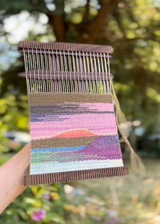 Everlea Tapestry Loom Kit - Walnut Wood