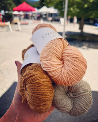 Custom Naturally Dyed Yarn Colourway Combos