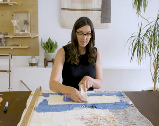 Everlea Open Studio for Sunshine Coast Art Crawl, plus weaving demo