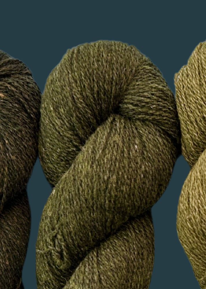 Bio Shetland - Green #4 – Everlea Looms