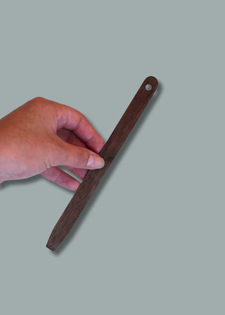 Aguja de tejer Everlea de 8" - Madera de nogal
