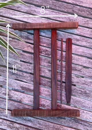 Telar para tapices Everlea - Madera de nogal