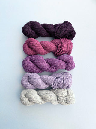 Bio Shetland Dynamic Gradient (purples, red and blue)