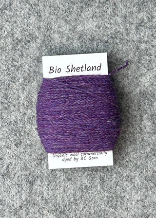 Bio Shetland Single Yarn Bobbins - 21 Colours