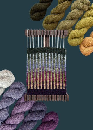 10 Bio Shetland Yarn skeins and Two Online Classes