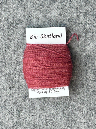 Bio Shetland Single Yarn Bobbins - 21 Colours
