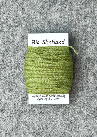 Bio Shetland Single Yarn Bobbins - 21 Colours