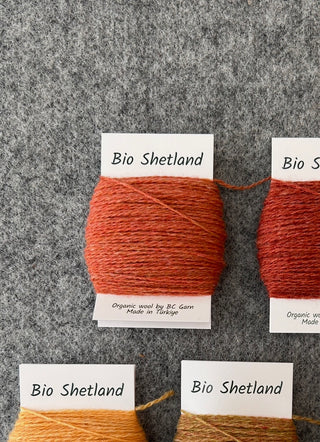 Bio Shetland Single Yarn Bobbins - 26 Colourways